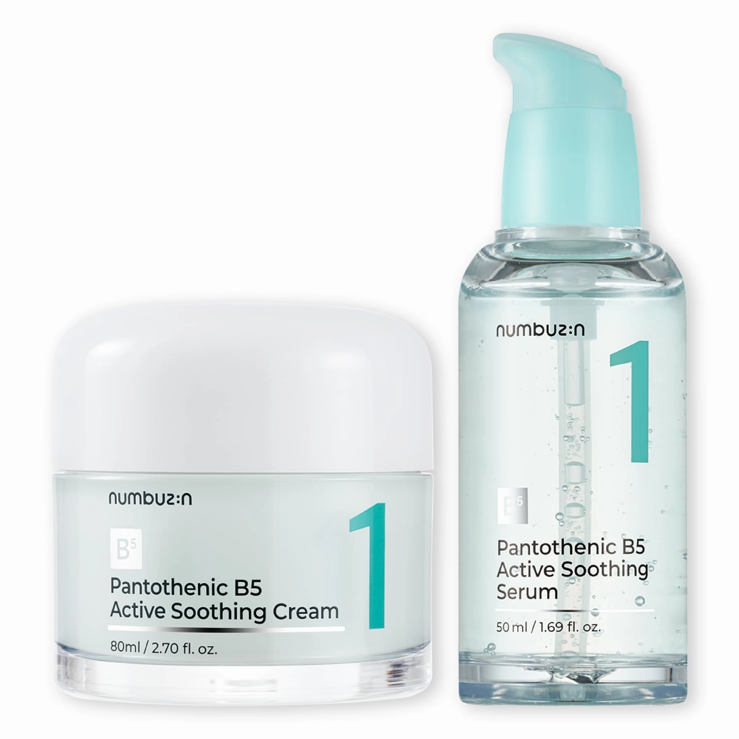 numbuzin No.1 Pantothenic B5 Active Soothing Set