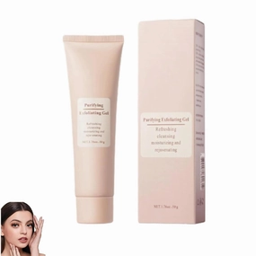 Oloty Facial Scrub, Exfoliating Gel for Deep Cleansing, Face & Body Purifying Exfoliating (1pcs)