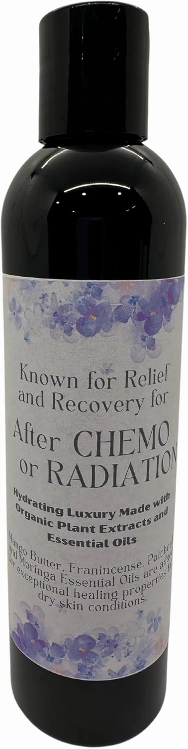 Oncology Lotion, Calming and Hydrating to Stressed Skin Undergoing Chemo or Radiation, Organic Ingredients