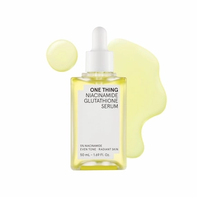 ONE THING Niacinamide Glutathione Serum (1.69 fl.oz / 50ml), Korean Skincare, Hydrating and Soothing serum for face