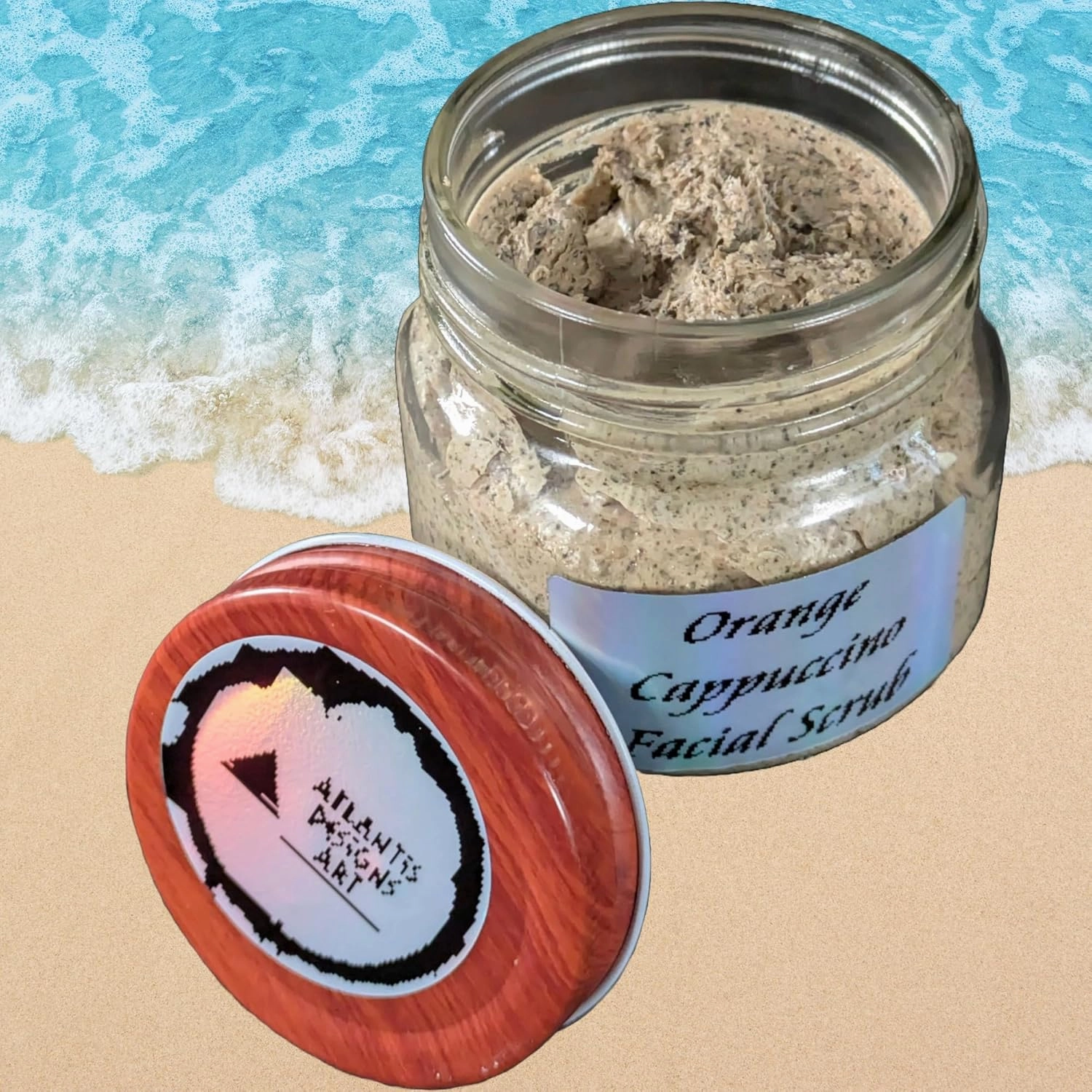 Orange Cappuccino Facial Scrub (8 oz)