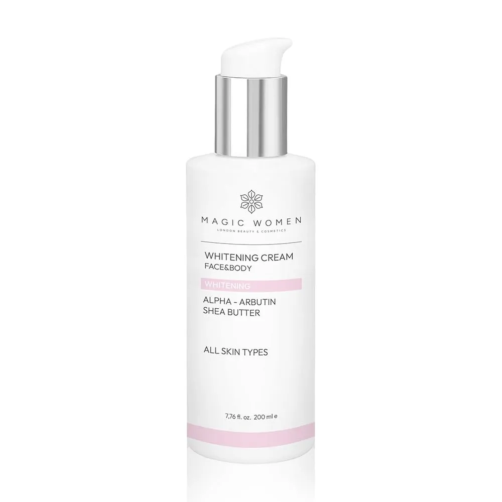 Original Skin Brightening Gel Cream - 200ml / 7.76floz - For Neck, Face, Armpit, Elbows, Private Areas, Brightening Gel for Uneven Skin Tone