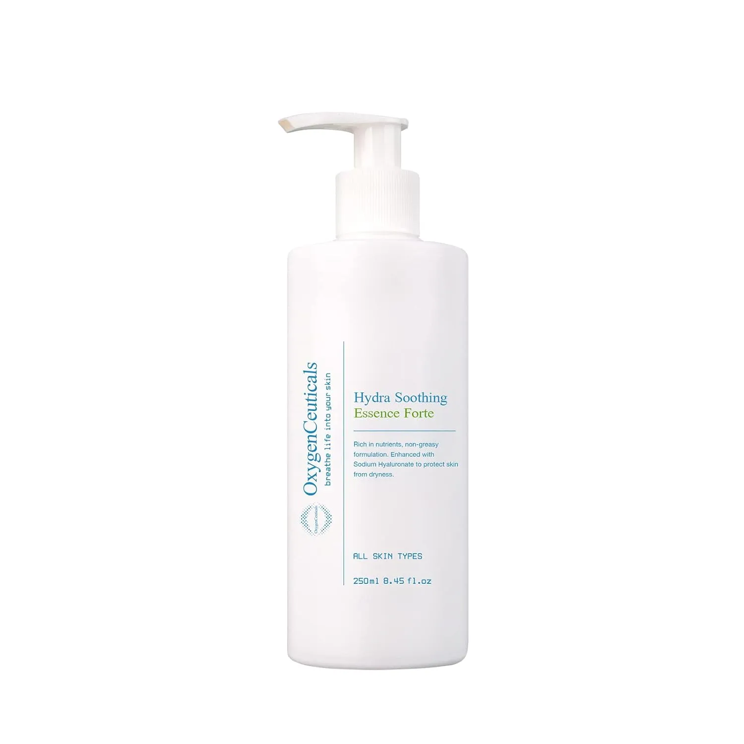 OxygenCetuticals Hydra Soothing Essence Forte – Antioxidant Vitamin E Serum For Face, Soothing and Hydrating (250ml / 8.45 oz)