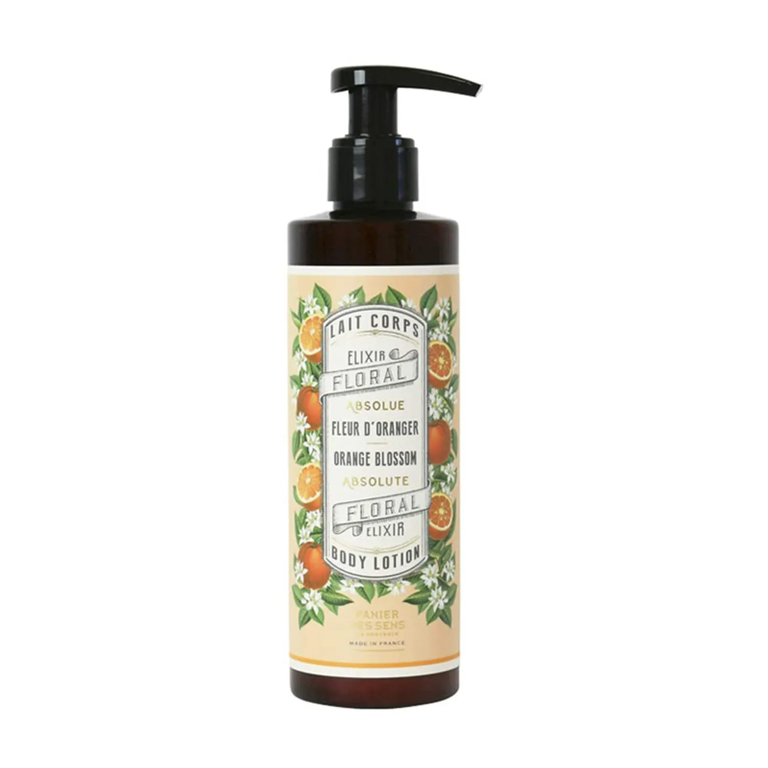 Panier des Sens –Orange Blossom Hand & Body Lotion for Dry Skin - Hydrating Body Cream for Women - Nourishing Fluid Body Moisturizer Shea Butter & Olive Oil 97% Natural Ingredients Body Care 8.45 Floz