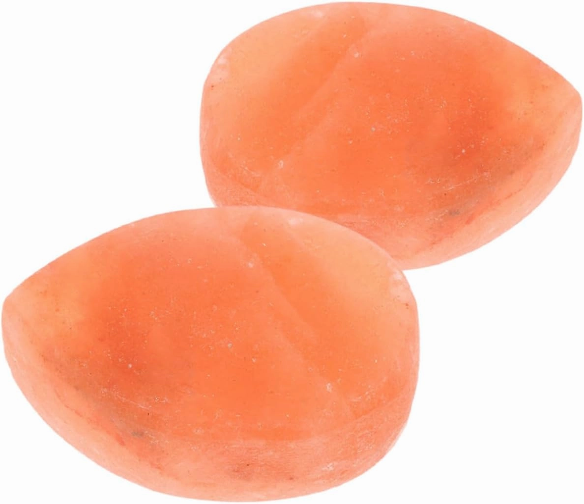 PartyKindom 2Pcs Salt Massage Stones for Gentle Skin Care Natural Exfoliation Relaxation for Home Use Promotes Healthy Glow and Deep Nourishment