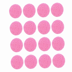 PartyKindom 50pcs Round Facial Sponge Soft Cleaning Facial Sponge for Makeup Removal Premium Pulp Versatile Spa Use Gentle Skin for Daily Cleansing Exfoliating