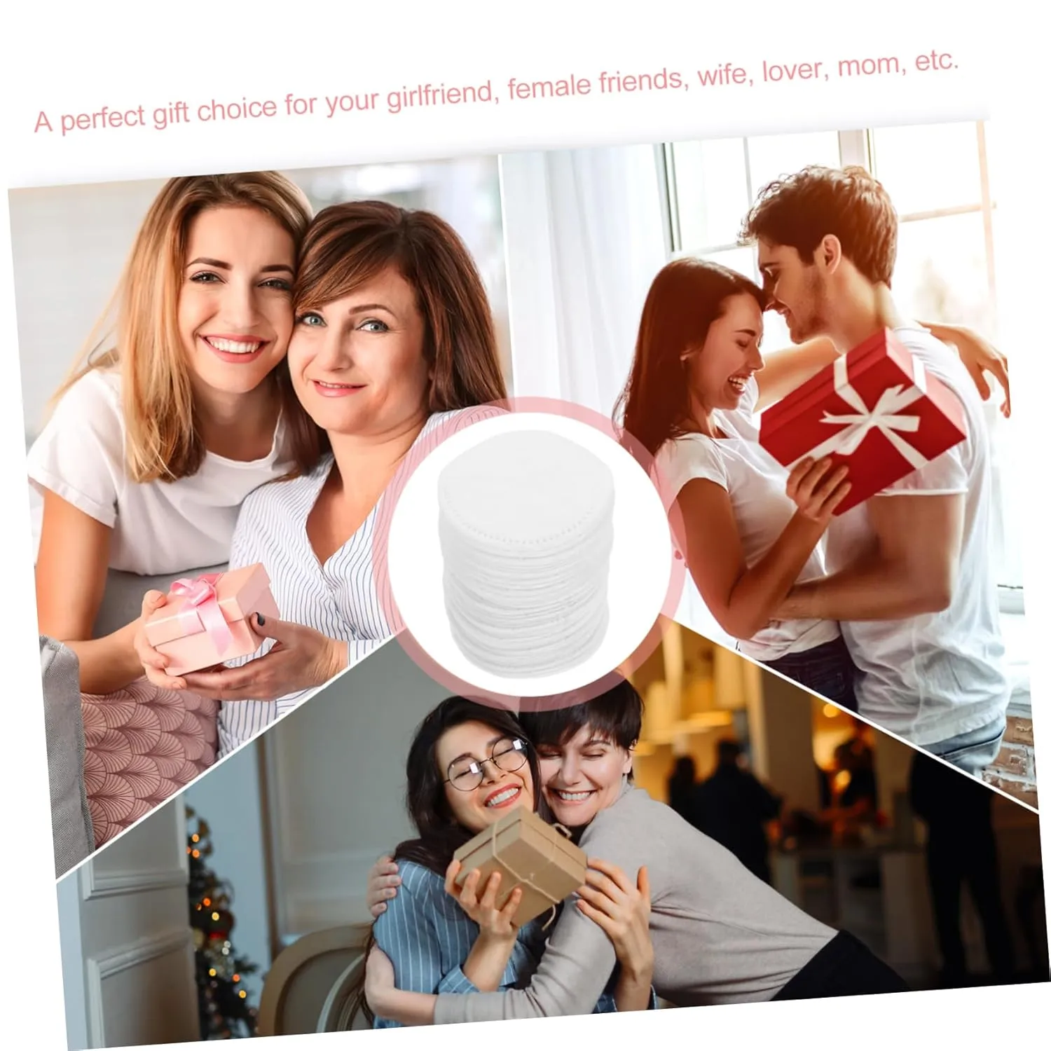Pcs Multi-use Makeup Remover Pads Gentle Facial Cleansing Pads Deep Pore Cleansing for Daily Skincare