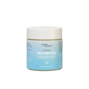 Pea Protein, Murumuru Butter, Rice Ferment Hair Butter, For Dry & Curly Hair - 100 GM | Detangles Hair, Locks Hair Moisture, Controls Frizz