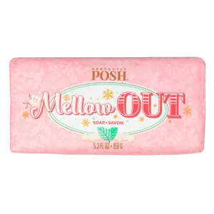 Perfectly Posh - Mellow Out So Soapy - Soothing and Hydrating Body Soap with Lavender and Chamomile - for Rejuvenating Bath Time - 5.3fl oz
