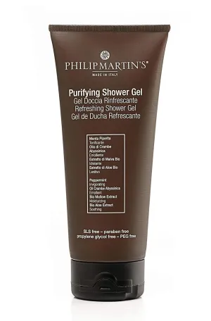 Philip Martin's Purifying Shower Gel - Refreshing Scented Body Wash (6.8 oz)