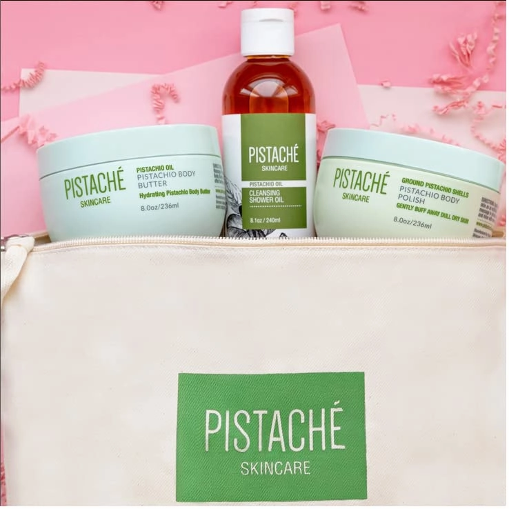 Pistaché Skincare Pistachio Oil Whipped Body Butter Cream Moisturizer (a.k.a The Boyfriend Body Butter)   Hydrates Dry Skin and Nourishes   Vitamin E   Antioxidant Protection, 8.0 oz