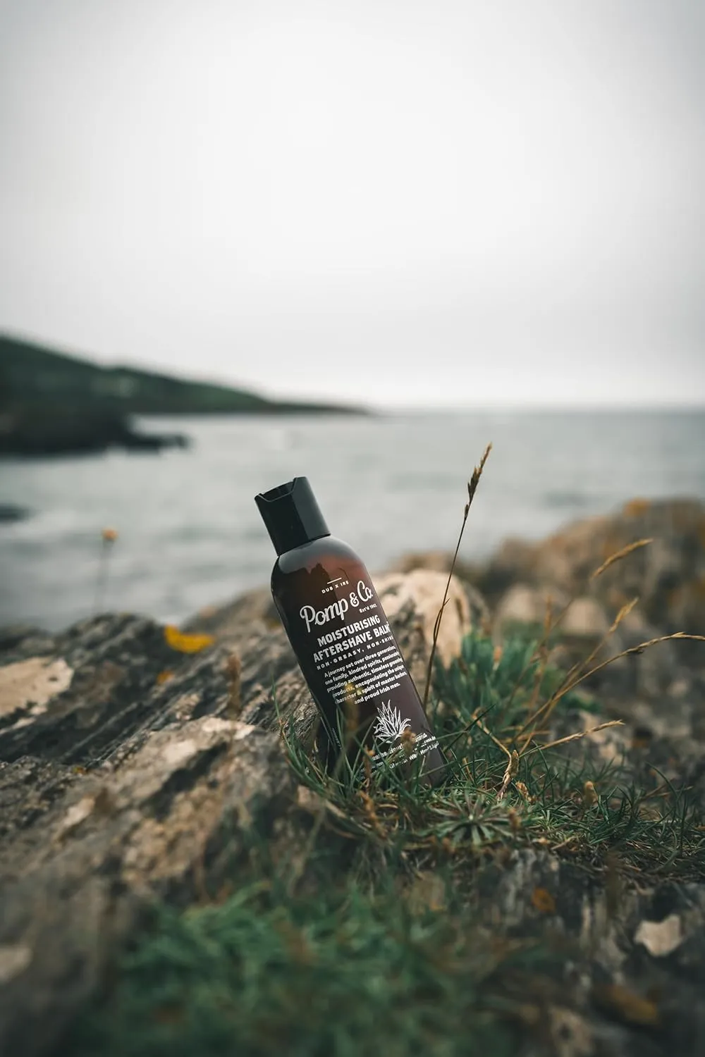 Pomp & Co Aftershave Balm, Moisturizing Aftershave Balm For Men Infused With Witch Hazel and Argan Oil 3.53 fl oz