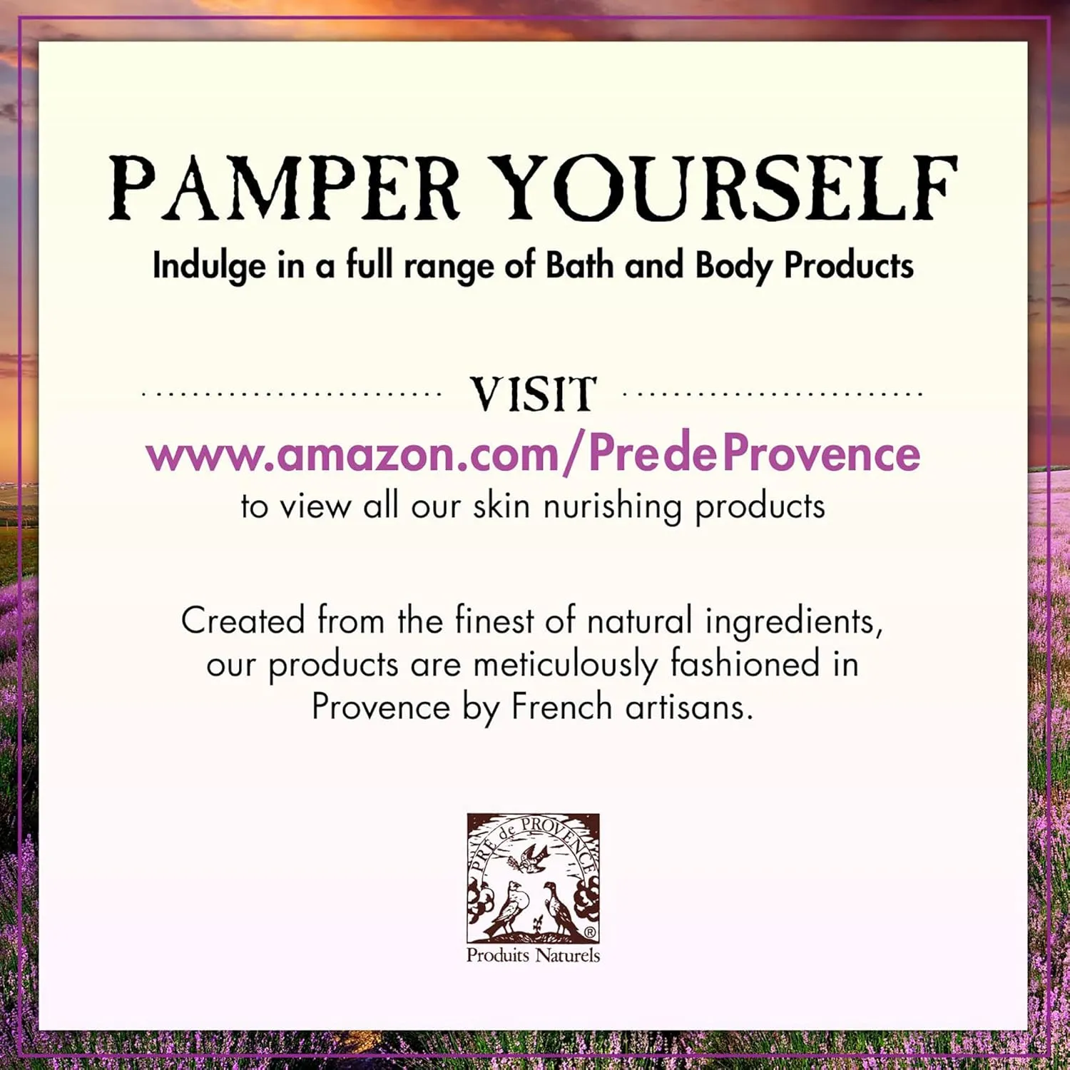 Pre de Provence Collection Liquid Hand Soap, Sooths & Softens while Cleansing, Enriched with Shea Butter, Vitamin E & Glycerin, Soft & Soothing, 11 fl oz, Lavender