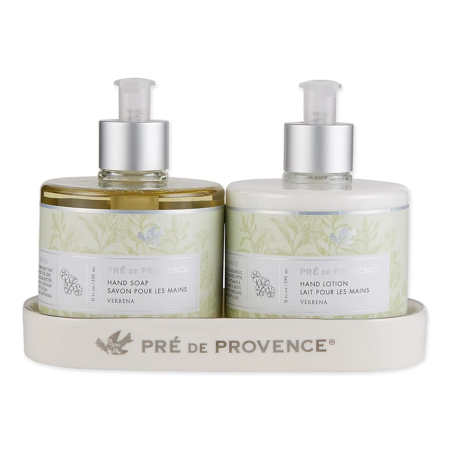 Pre de Provence Collection Shea Butter Enriched Silky Smooth Emollient Hand Lotion, Verbena, 11 Fl Oz