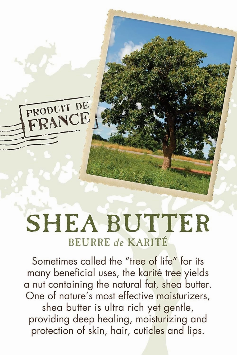 Pre de Provence Enriched, Soothing & Moisturizing 20% Pure Shea Butter Soap Bar