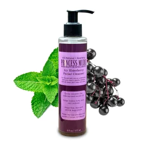 Princess Mudd Deep Clean Face Wash for Combination and Oily Skin | with Aloe Vera, Witch Hazel, Elderberry & Peppermint | Remove Dirt, Oil & Makeup, Shrink Pores, and Calm Redness | 6 fl oz