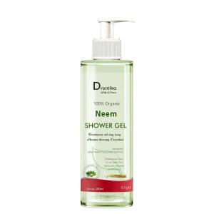 PRZX Neem Body Wash – With Neem Oil, Vitamin E, Aloe Vera & Turmeric | Paraben Free – 200ml