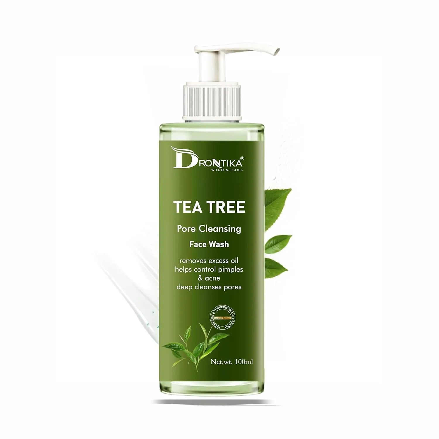 PRZX Tea Trees Pore Cleansing & Purifying Face Wash with Niacinamide & Deep Cleansing Formula 100ml.