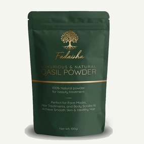 Pure 100% Qasil Powder - Natural Herbal Facial Cleanser & Exfoliator for Radiant Skin - Nourish & Rejuvenate Your Complexion - Skincare Face/Body Mask with Zero Added Chemicals- 100gr