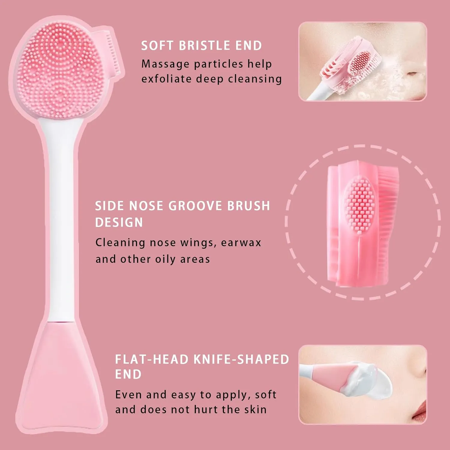 Purifying Exfoliating Gel, Koec Purifying Enzymes Exfoliating Gel, Phansta Exfoliation Moisturizing Cream Dead Skin, Facial Exfoliator Cleanser, Exfoliate Skin Care Facial Scrub (100g, Mix Scent)