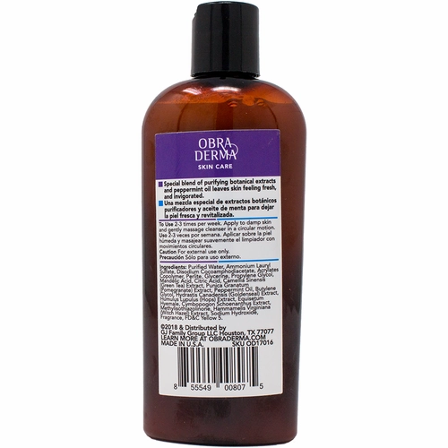 Purifying Exfoliant Cleanser 8oz
