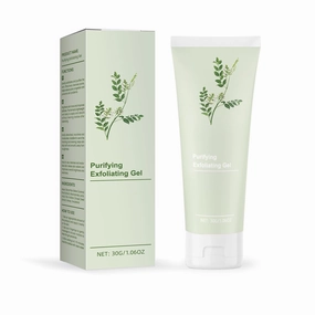Purifying Exfoliating Gel (2pcs) – Deep Cleansing Scrub for Face & Body, Removes Dead Skin, Fades Dark Spots, Hydrates & Smooths, Advanced Skin Care Formula