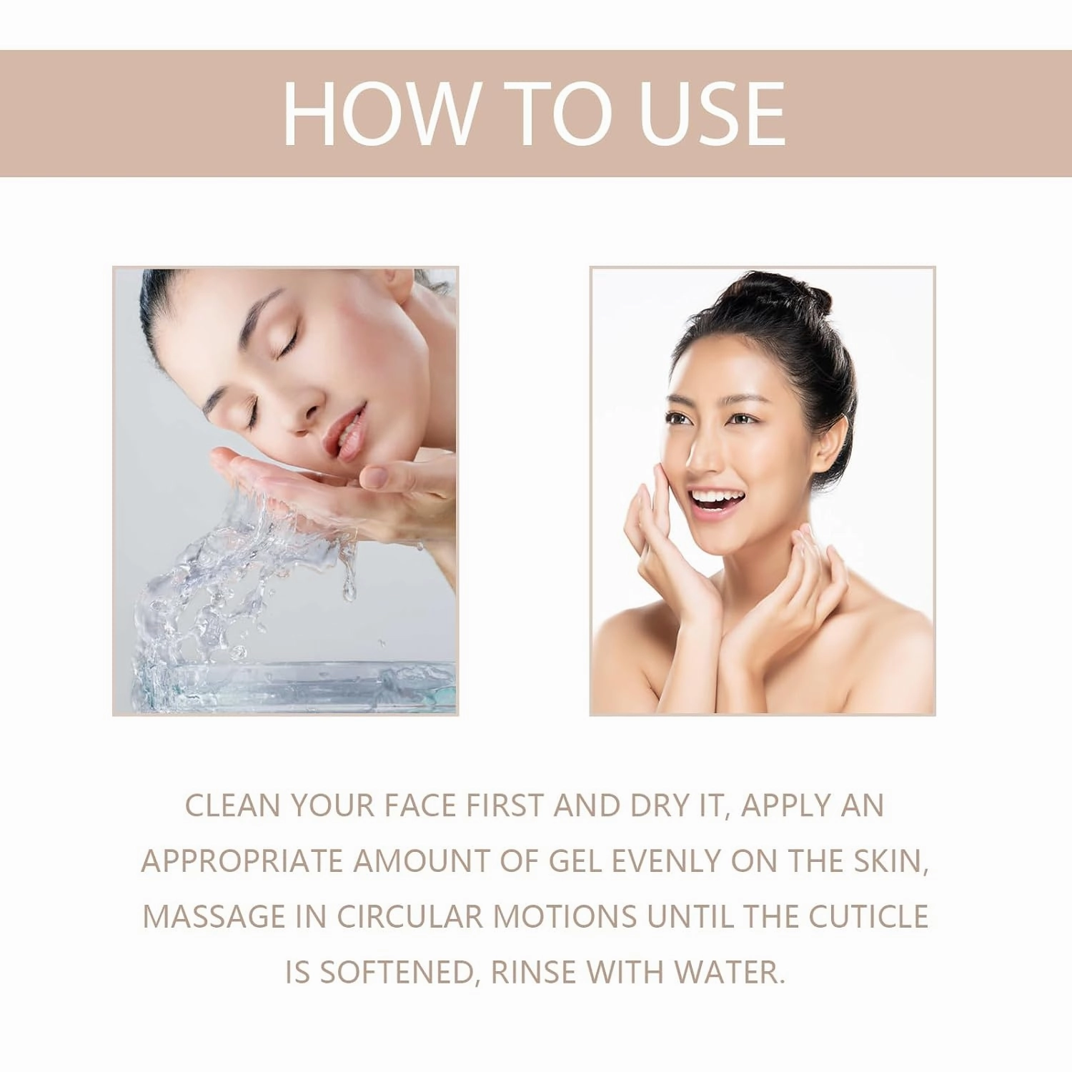 Purifying Exfoliating Gel, New Ouhoe Purifying Exfoliating Moisturizing Gel, Moisturizing, Gentle, Non-Greasy, Cleansing Peeling Cream, Cleans Dirt & Oils for the Whole Body (2pc, 1.76oz)