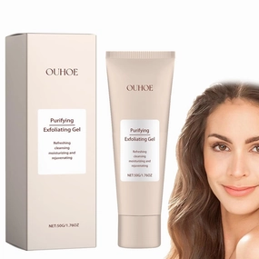 Purifying Peeling Gel - Exfoliating Gel for Face and Body, Clean and Clear Face Wash, Gentle Purifying Cream for Sensitive Skin (1 piece)