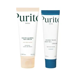 PURITO Oat-in Calming Gel Cream 100 ml Deep Sea Cream Set