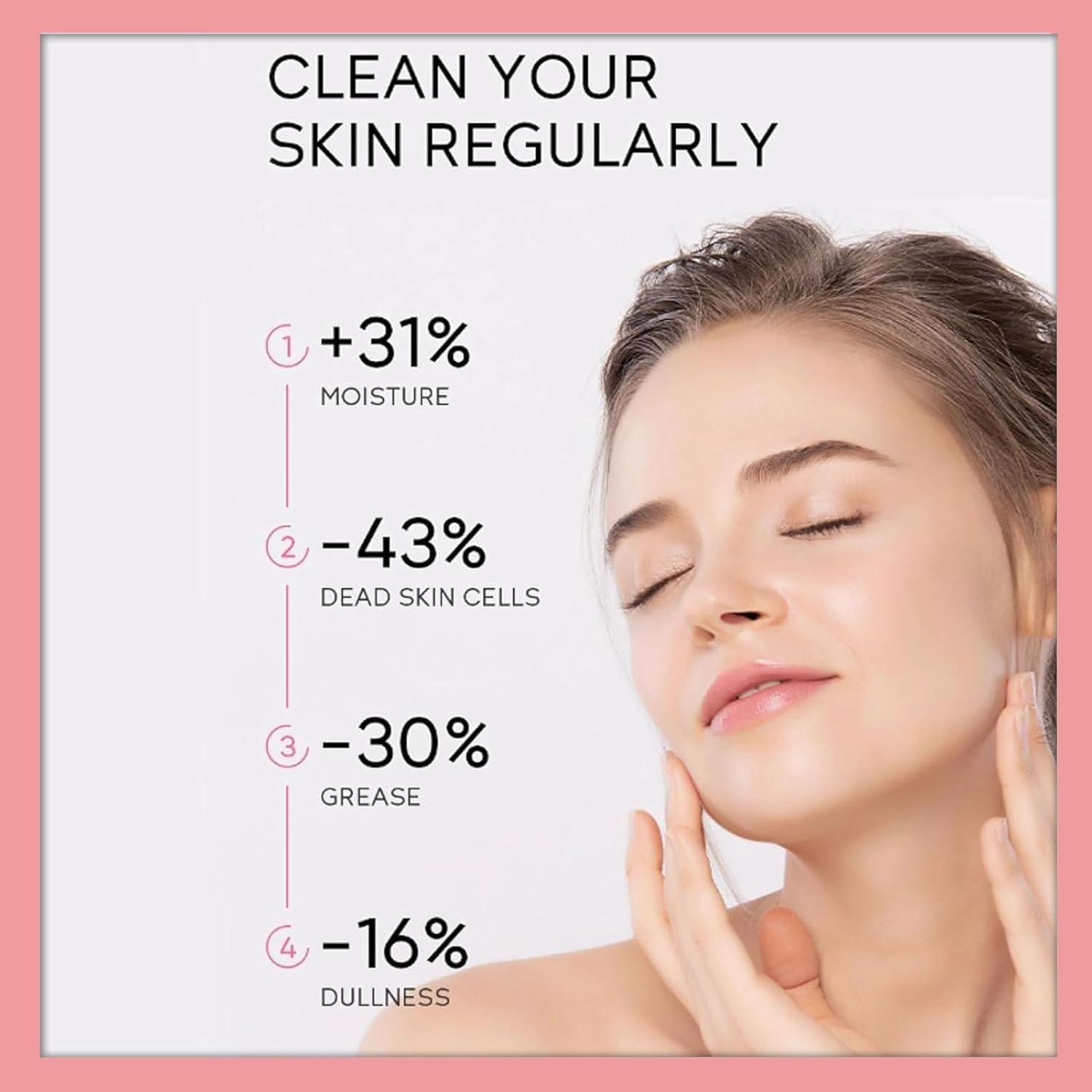 Quaxury Purifying Exfoliating Gel, Face and Body Exfoliating Scrub, Deep Cleansing Moisturizing Facial Exfoliator for All Skin Types (2PC)