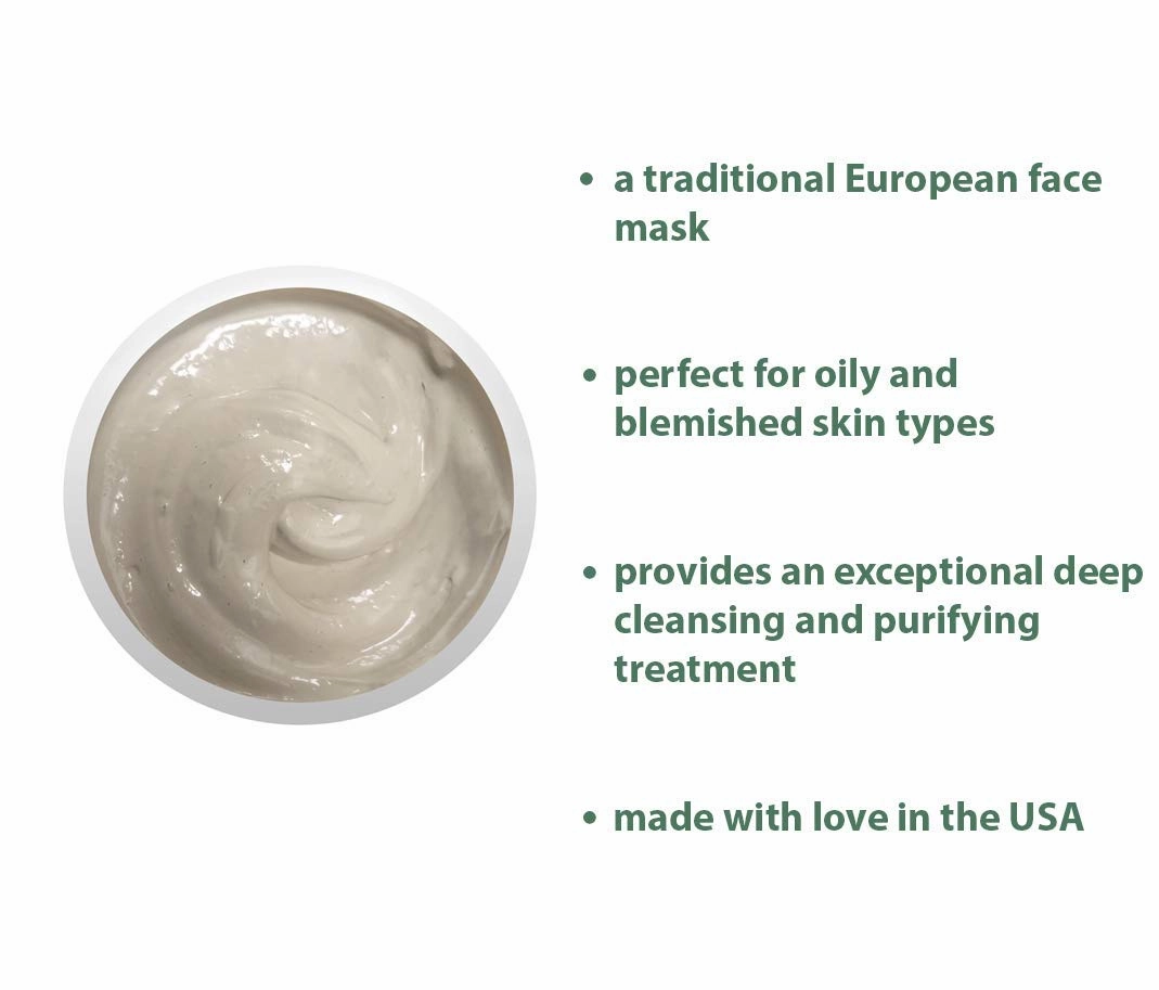 Raya Blemish Control Masque (709) | European Facial Treatment Mask for Oily and Break-Out Skin | Helps Calm Inflammations and Minimize Pores