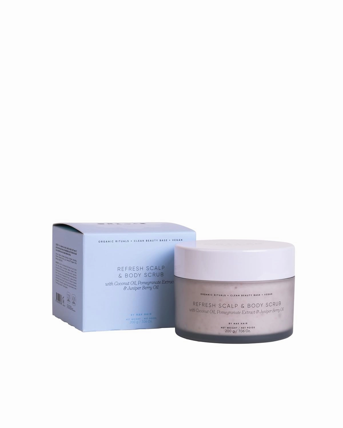 Refresh Scrub & Body Scrub 200g - Scalp & Body Exfoliator