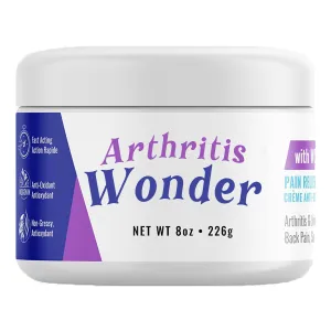 Relief Cream for Hand, Knee, Foot and Wrist Joints – Fast-Acting, Deep Penetrating, Non-Greasy - 8 oz