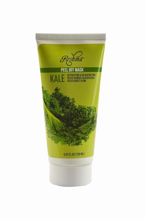 Reshma Beauty Blackhead Remover Peel Off Mask with 100% Natural Kale, Purifying & Deep Cleansing Mask for Dirt, Oil, Acne, 5.07 Fl Oz