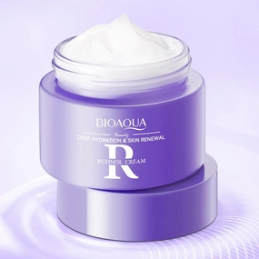 Retinol Face Cream 60g - Anti-Aging, Deep Hydration, Reduces Wrinkles & Fine Lines, Lightweight Formula for All Skin Types