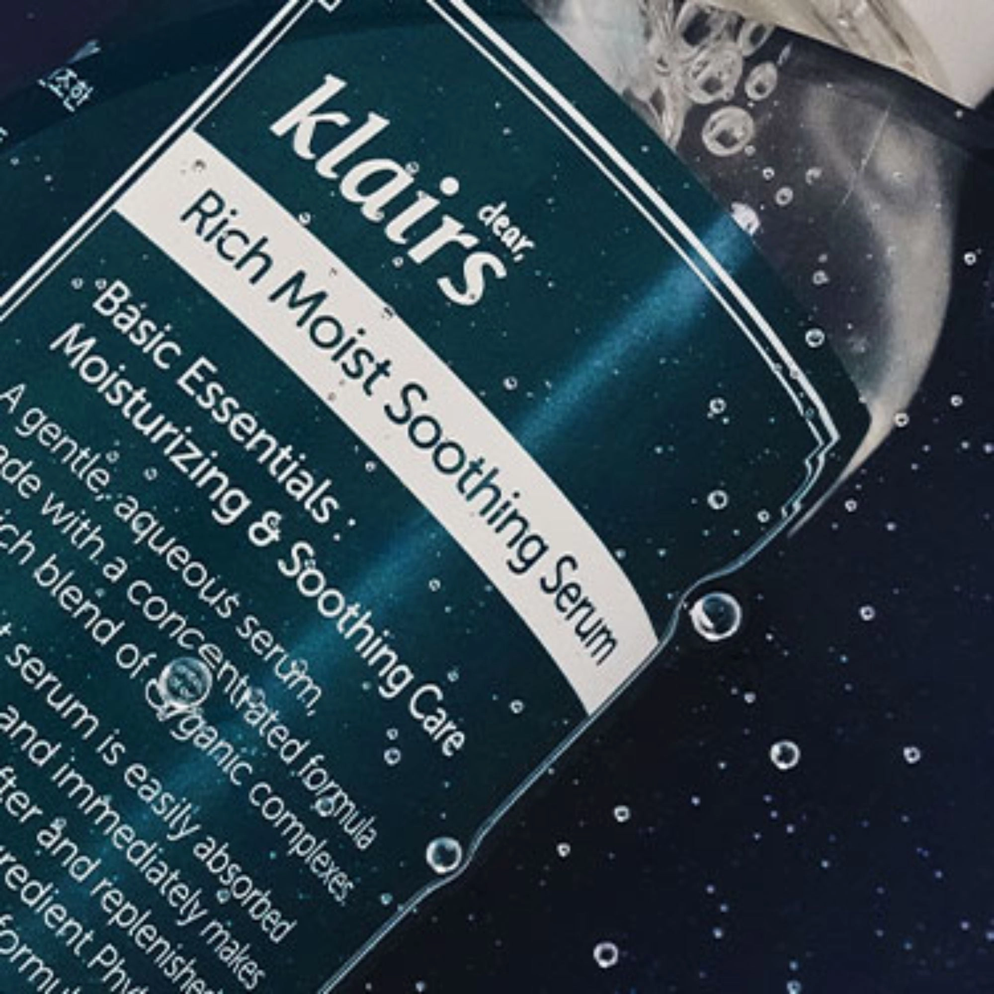 Rich Moist Soothing Serum