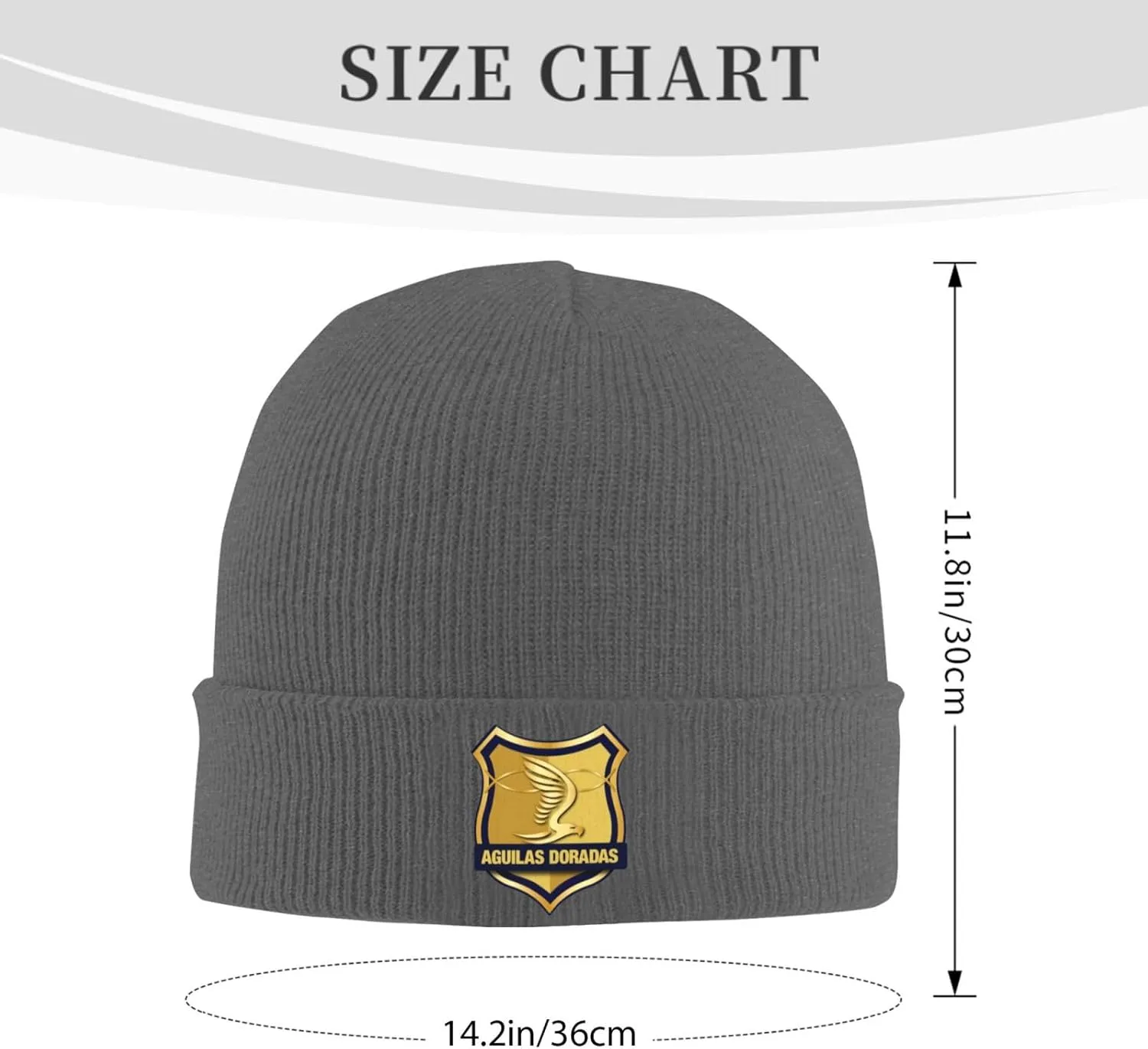 Rionegro Águilas Knitted Hat Skull Cap Beanie Hat Warm Cap Deep Heather Hat for Men Women