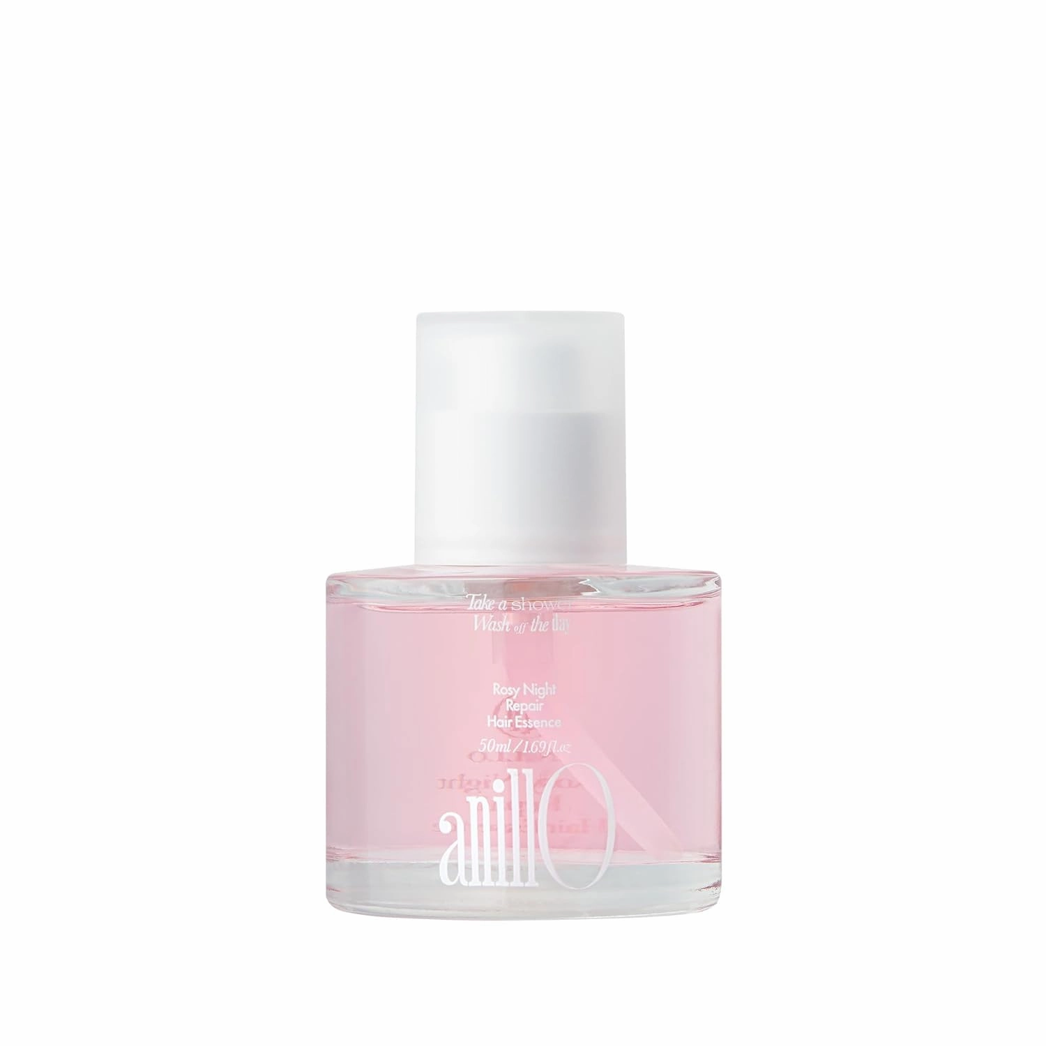 Rosy Night Repair Hair Essence with Damask Rose Extract, Rosehip Oil, Peptide Complex for Dry, Damaged, Frizzy Hair - Musky Floral Scent, Vegan, Paraben-Free 50ml / 1.69 fl. Oz