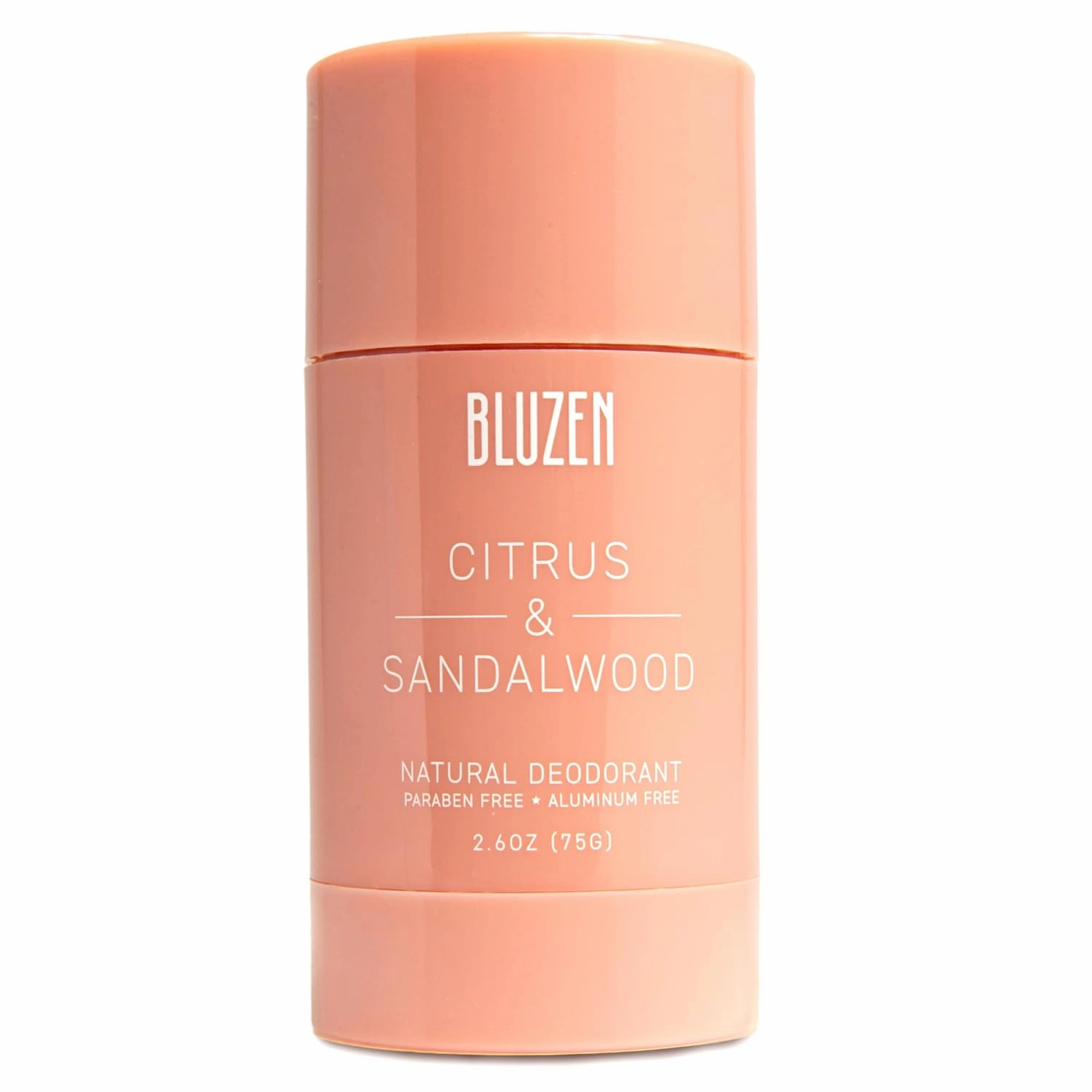 Sandalwood Deodorant, Aluminum-Free, Natural, Castor Oil Based Deodorant For Sensitive Skin, Free from Parabens, All day Protection