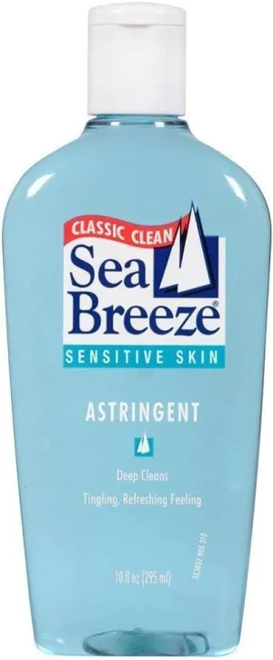 Sea Breeze Sea Breeze Fresh-Clean Astringent Sensitive Skin, 10 oz (Pack of 3)