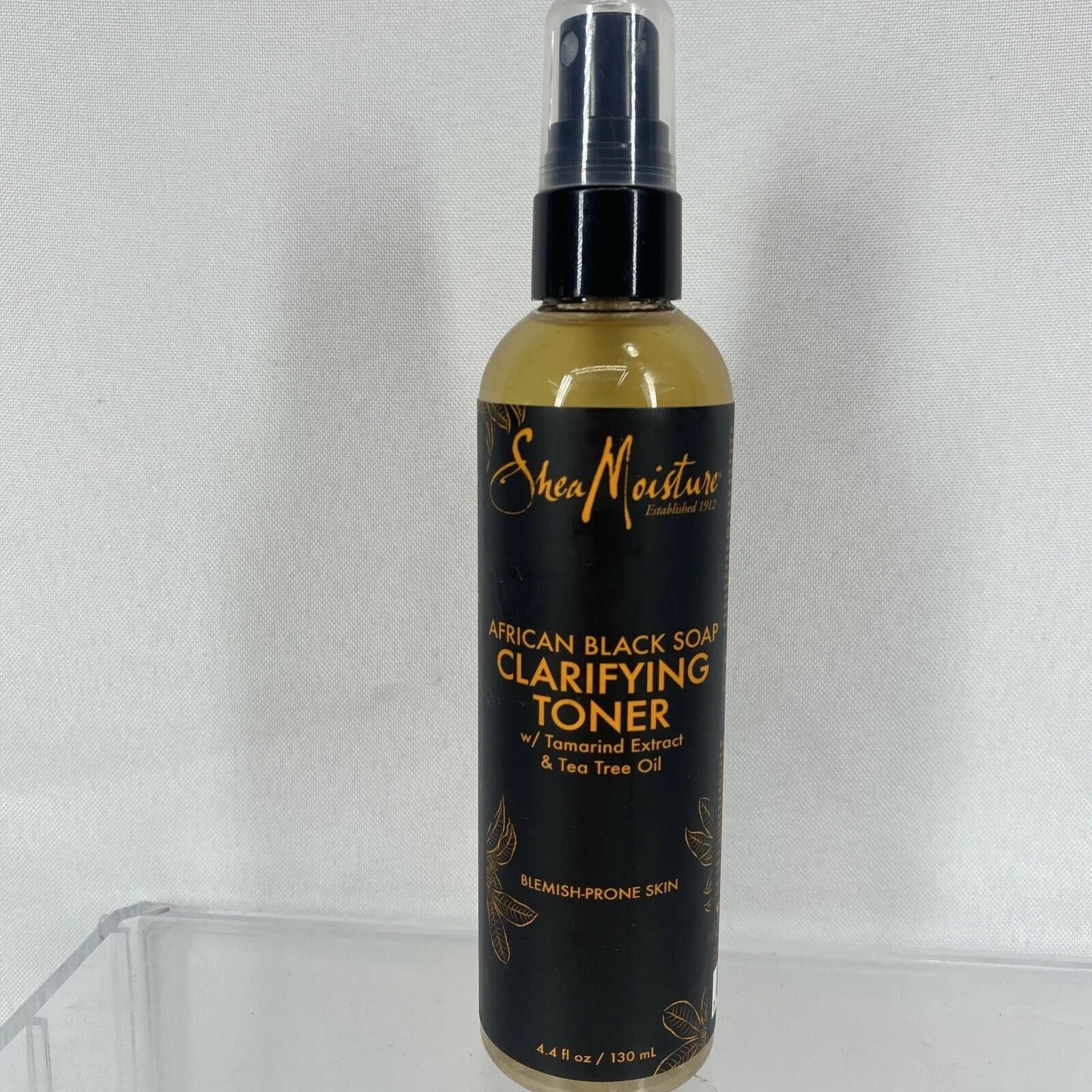 Shea Moisture African Black Soap Problem Face Toner Tamrind & Tea Tree Oil 4.4oz