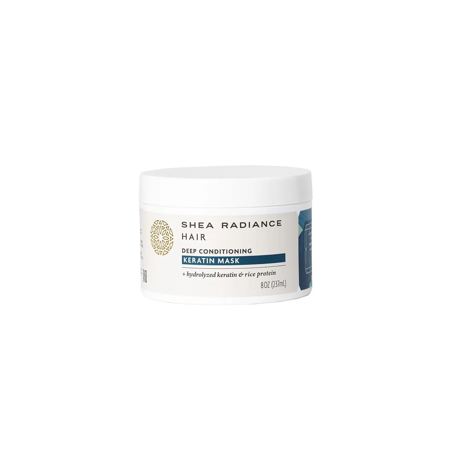Shea Radiance Keratin Deep Conditioning Mask | Rebuild & Strengthen Hair Shaft | 8oz