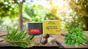Shea, Teatree & Basil Face Cream (Oily Skin) - Certified Organic