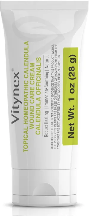 Skin Repair Wound Care Cream – 1 Oz Scar Prevention Cream First Aid Wound Ointment for Burns, Bites, Cuts, Ulcers, Abrasions – Deeply Nourishing Calendula Healing Ointment with Natural Ingredients