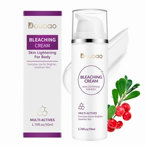 Skin Bleaching Cream for Private Parts Contain Vitamin C for Underarms, Knees, Elbows, Bikini Line, Sensitive Skin Lightening Cream for Body (1.76 fl.oz)