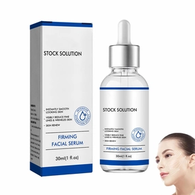 Skincare Stock Solution, West Month Firming Facial Serum, Smooth Looking Skin Vislbly Reduce Fine Lines Skin Skin Renew, Suitable for All Skin Types(1Floz/Pcs) (1PCS)