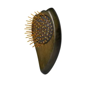 Snow Fox Ghost Edition Scalp Massage and Hair Brush – Patented Deep Tissue Gua Sha for Women and Men. Supports Fascia Release, Natural Hair Growth, Scalp Health, Circulation, and Head Tension