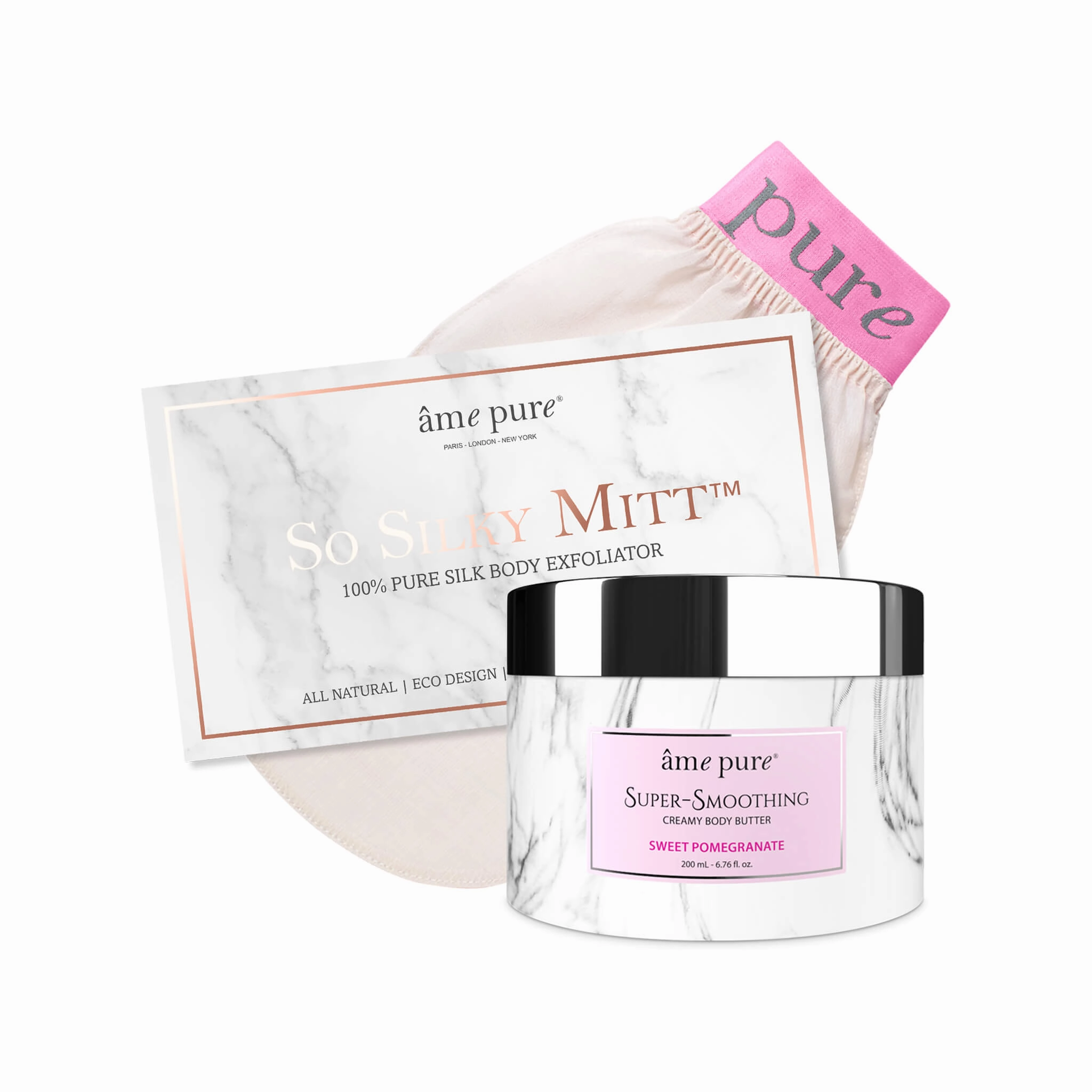 So Silky Mitt™️   Sweet Pomegranate