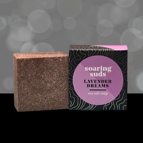 Soaring Suds Lavender Dreams Sea Salt Spa Bar