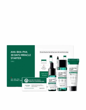 SOME BY MI, AHA.BHA.PHA, 30 Days Miracle Starter Edition, 4 Piece Kit